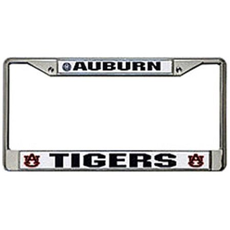 CISCO INDEPENDENT Auburn Tigers License Plate Frame Chrome 9474638257